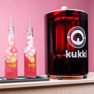 KUKKI Cocktail Toaster mit Tiefkühlschrank